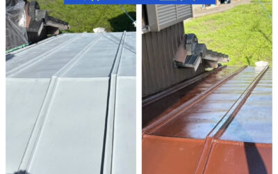 【屋根の錆止め＆塗装ビフォーアフター】